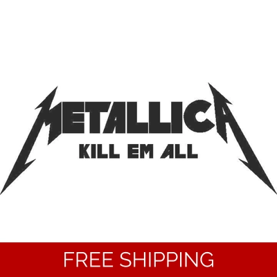 Metallica Kill Em All Metal Band Music Die Cut Vinyl Decal sticker COPY Metallica Kill Em All Metal Band Music Die Cut Vinyl Decal sticker COPY